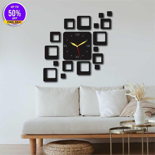 Wall decorated Clock